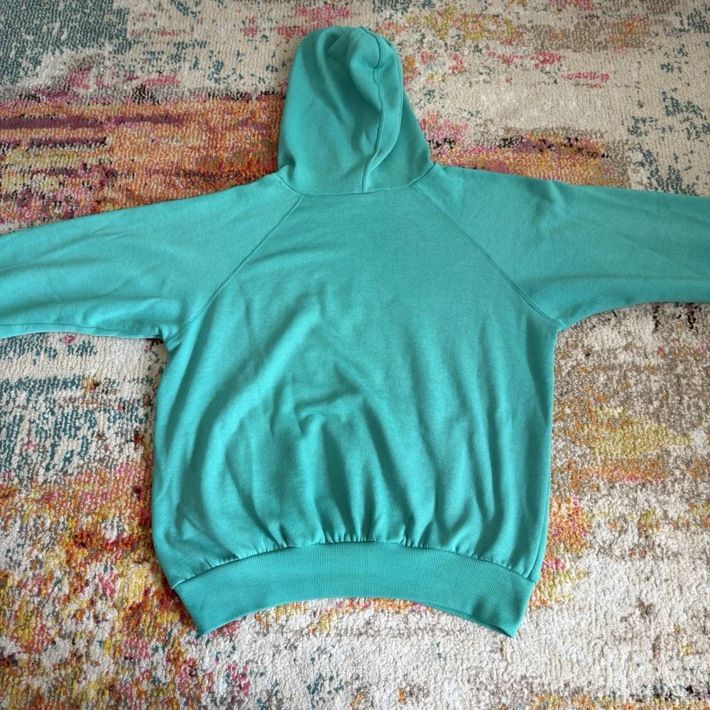 Vintage 80s Adidas Trefoil Embroidered Hoodie Check measurements